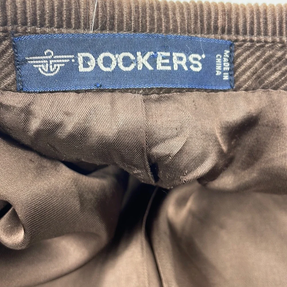 Dockers lined chocolate